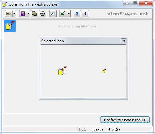  Icons from File(图标提取工具) V5.04 英文版
