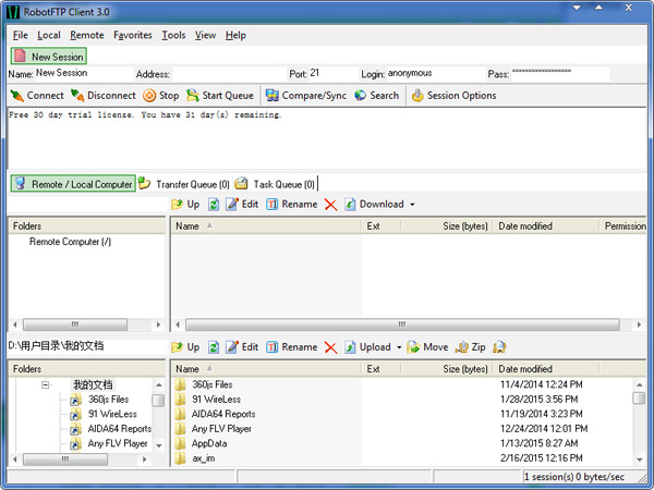  RobotFTP Client(FTP客户端) V3.0