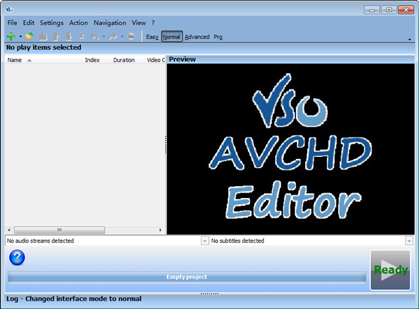 AVCHD Editor(编辑蓝光视频) V0.4.4.1