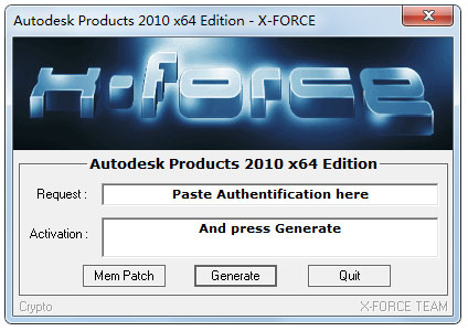 Autocad2010注册机 绿色版 64位