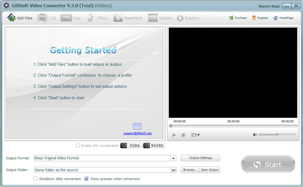 GiliSoft Video Converter(视频转换器) V9.3.0 英文版