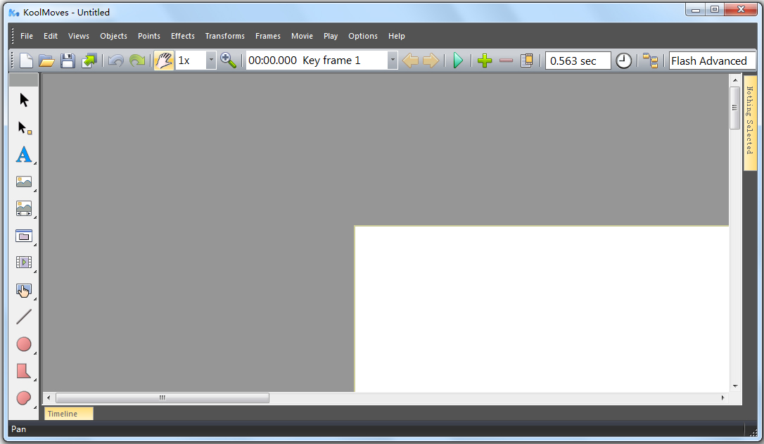 KoolMoves Flash Editor(动画制作) V9.8.0 英文版
