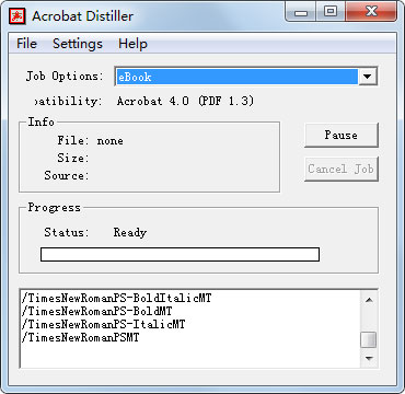 Acrobat Distiller(PDF虚拟打印驱动) V5.0