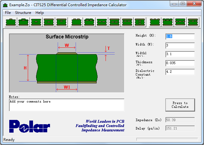 CITS25(阻抗计算工具) V3.0.2.0 绿色版