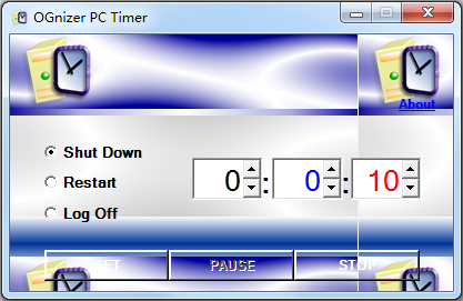 OGtimer(自动关机软件) V1.1.9 绿色版