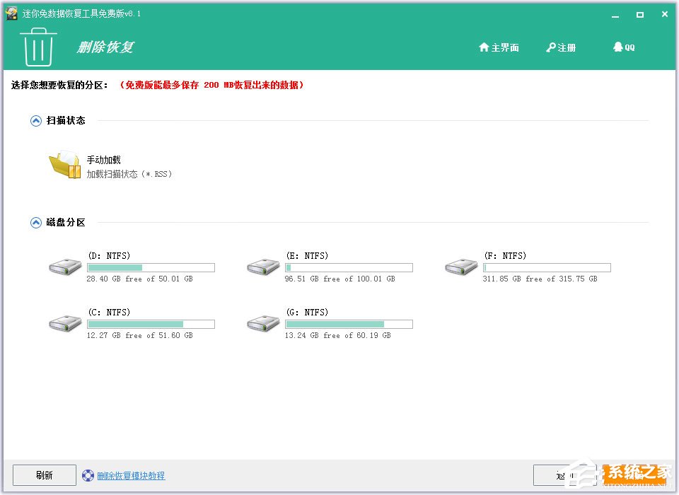 迷你兔数据恢复工具 V8.1.0.0